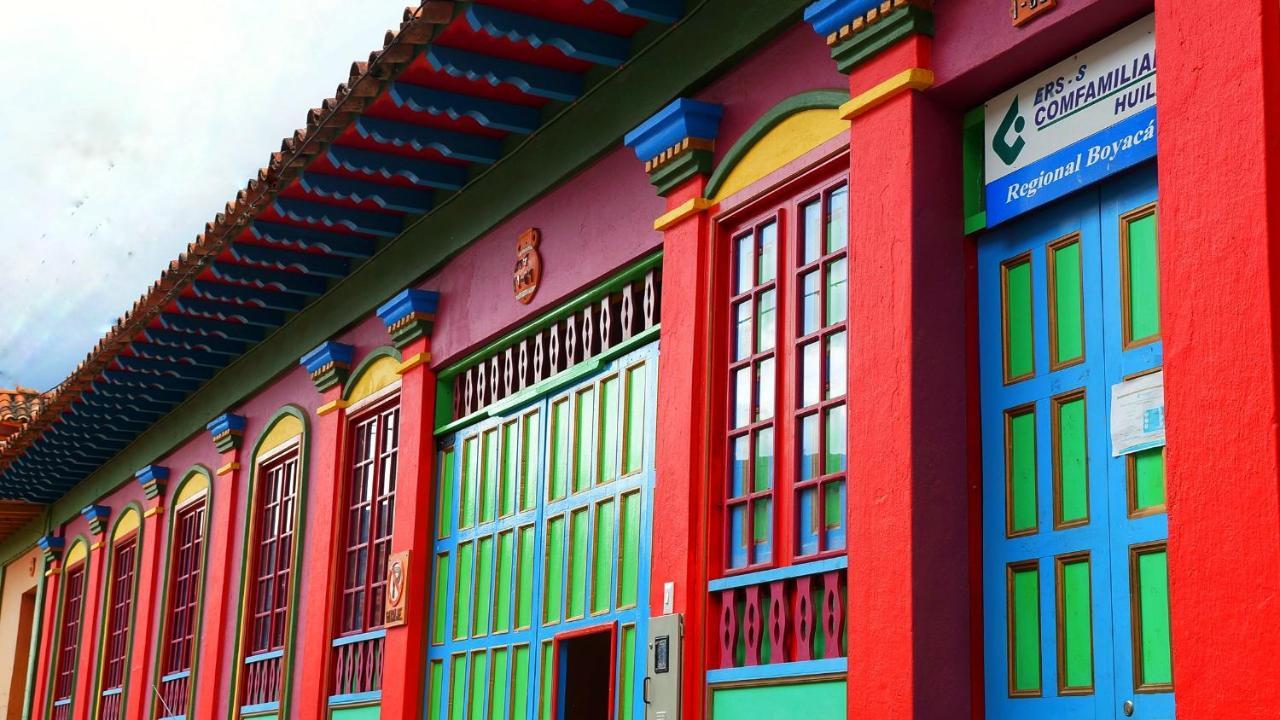 Casona 1865 Hotel Raquira Exterior photo