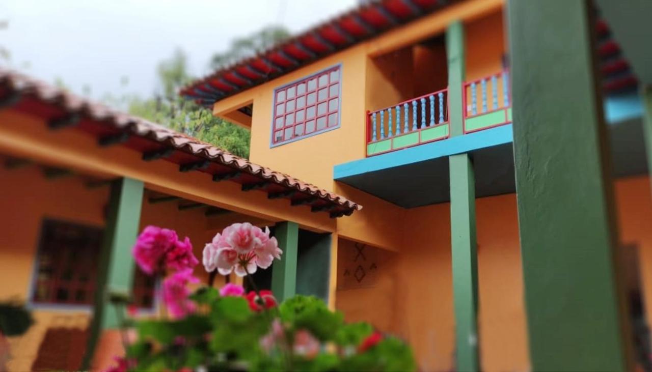 Casona 1865 Hotel Raquira Exterior photo
