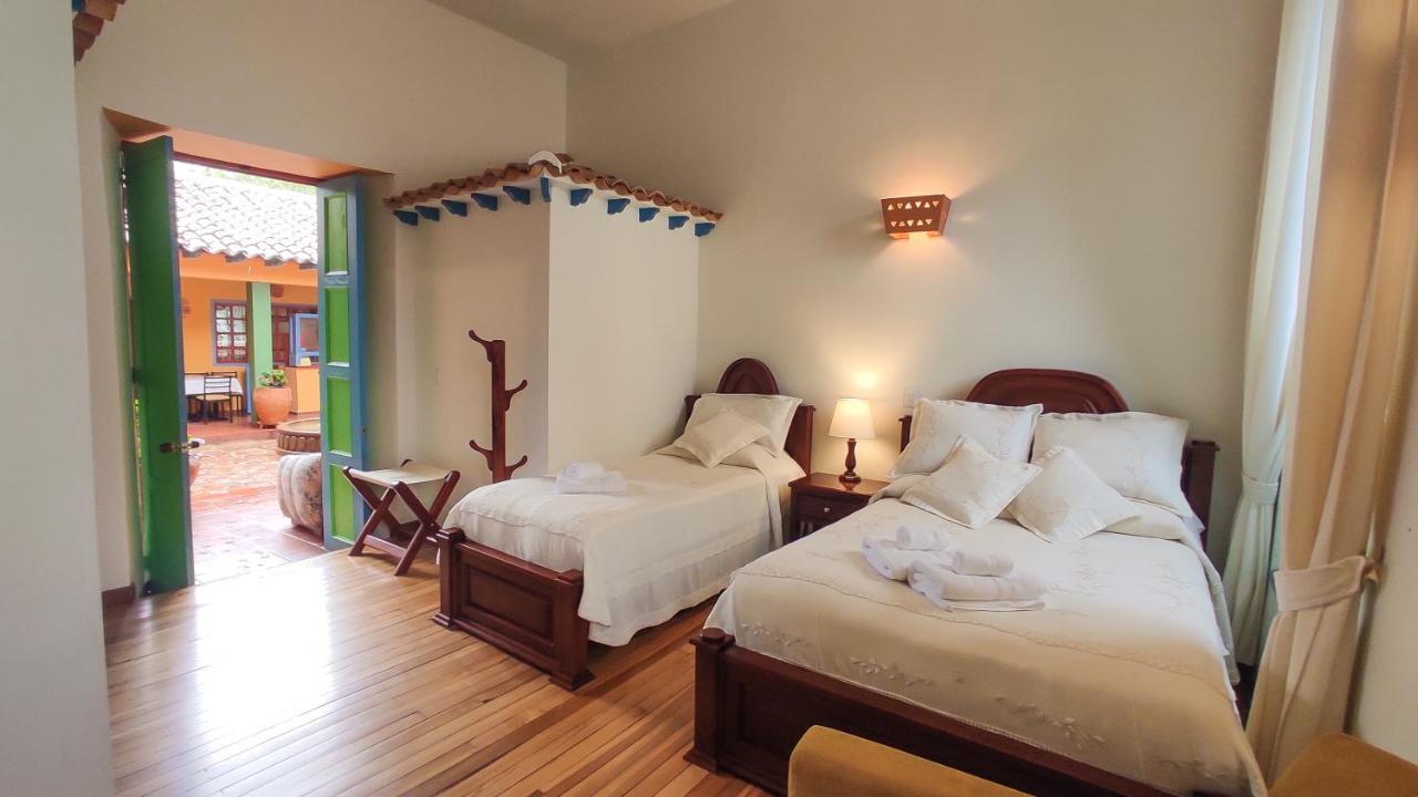 Casona 1865 Hotel Raquira Exterior photo