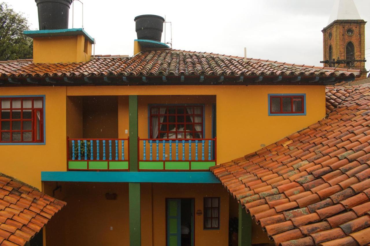 Casona 1865 Hotel Raquira Exterior photo