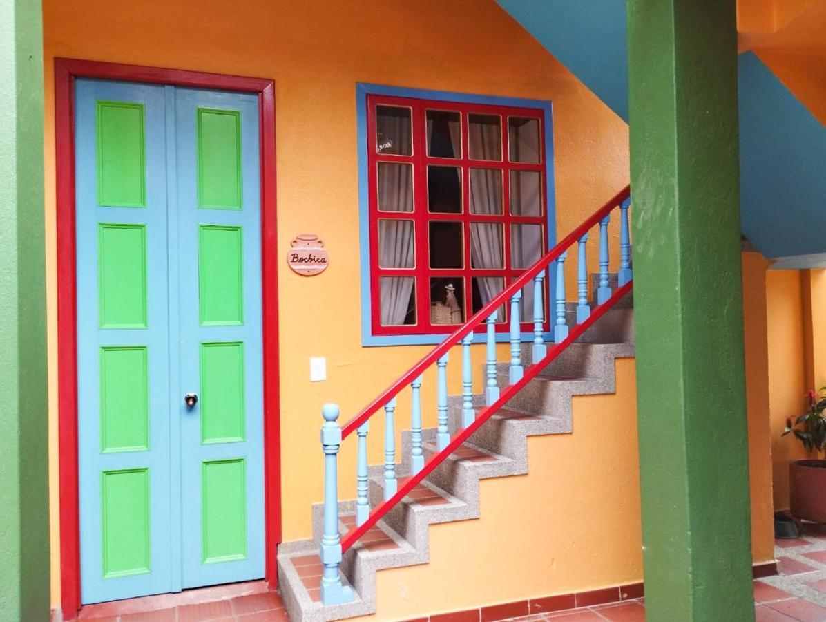 Casona 1865 Hotel Raquira Exterior photo