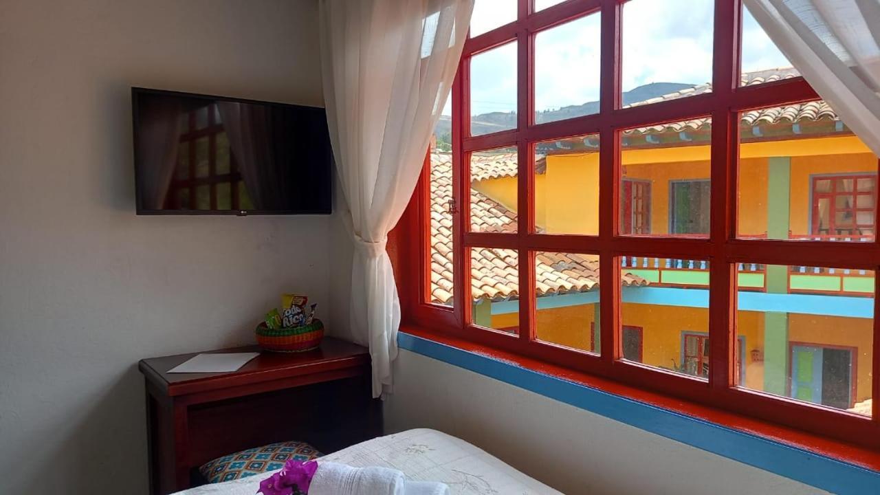 Casona 1865 Hotel Raquira Exterior photo